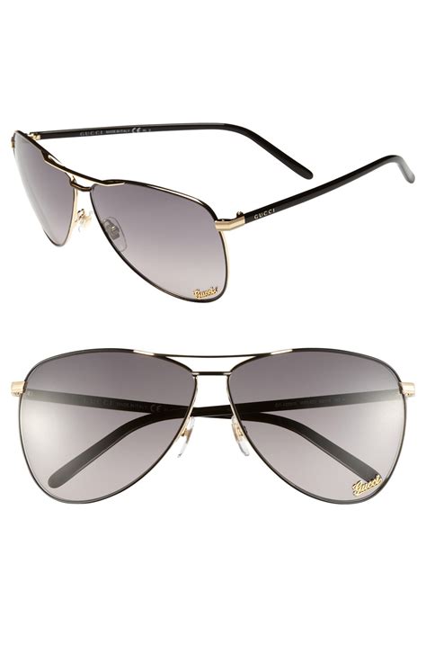 gucci metal sunglasses|Gucci aviator sunglasses for men.